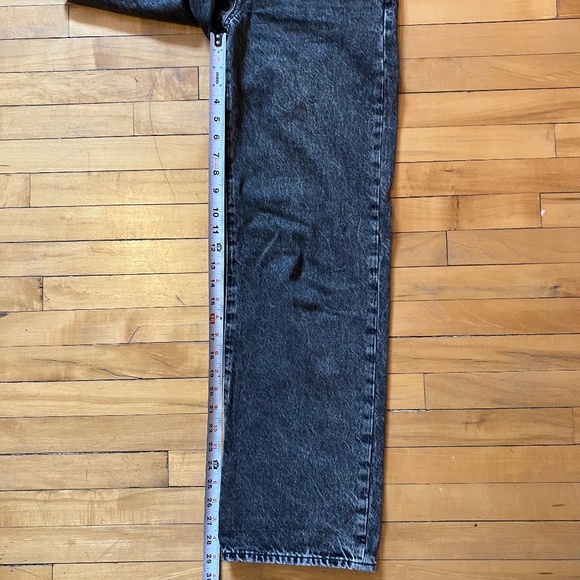 Gap Kids '90s Loose Jeans Black Wash - Size 14 - Picture 6 of 10